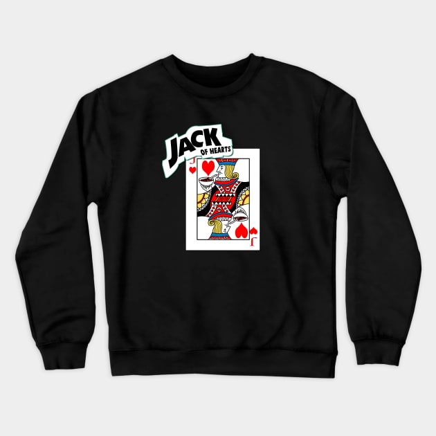 Jack of hearts Crewneck Sweatshirt by peekxel